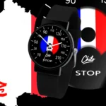 ساعت مچی اسپرت با طرح عقربه کیلومتر پژو فرانسوی | بند سیلیکون الی استیل درجه یک / مناسب کلیه سنین / قطر ساعت 3.5 الی 4.5 سانتی متر / مقاوم دربرابر رطوبت و آب / زمان آماده سازی 10 روز کاری