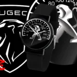 ساعت مچی اسپرت با طرح عقربه کیلومتر لوگوی پژو | بند سیلیکون الی استیل درجه یک / مناسب کلیه سنین / قطر ساعت 3.5 الی 4.5 سانتی متر / مقاوم دربرابر رطوبت و آب / زمان آماده سازی 10 روز کاری