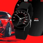 ساعت مچی اسپرت با طرح عقربه کیلومتر 405 مایل دار